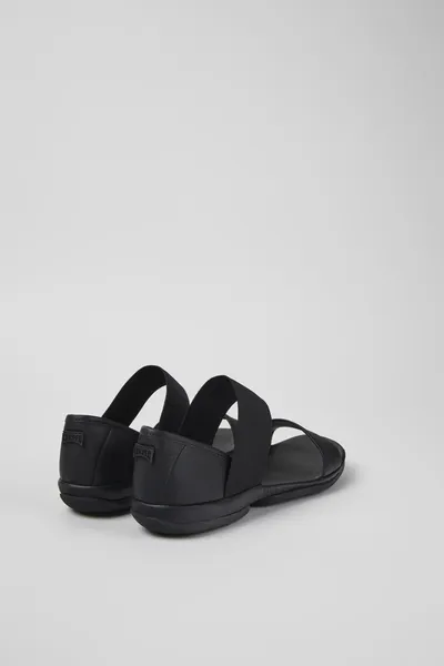 Right Black Sandals for Women - Autumn / Winter collection - Image 2