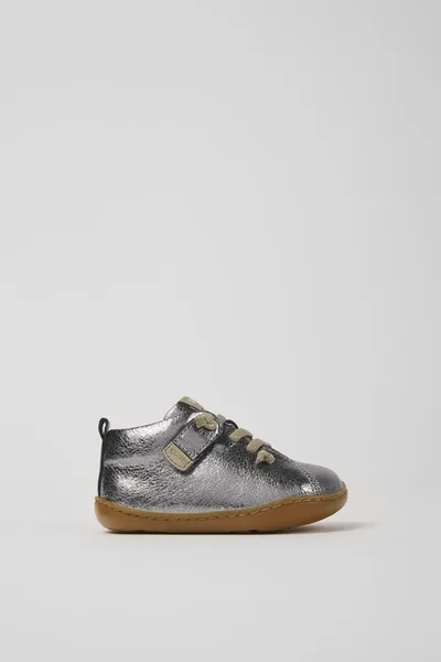 Peu Grey Hook and Loop for Kids - Autumn / Winter collection