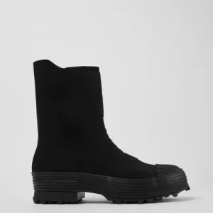 Tracktori Black Formal Shoes for Unisex - Autumn / Winter collection