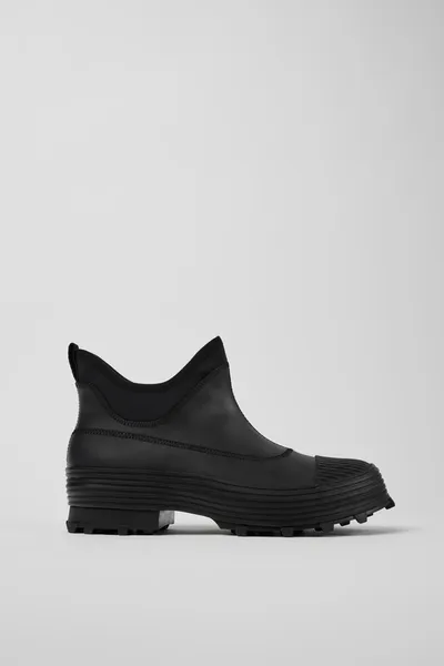 Tracktori Black Formal Shoes for Unisex - Autumn / Winter collection