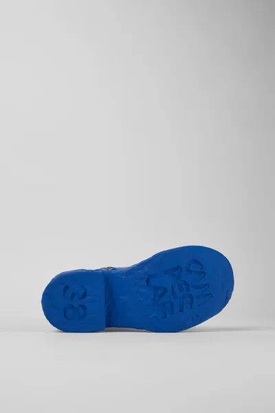 Vámonos Blue Ankle Boots for Unisex - Autumn / Winter collection - Image 4