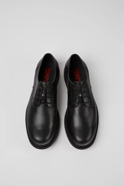 Neuman Black Formal Shoes for Men - Autumn / Winter collection - Image 3