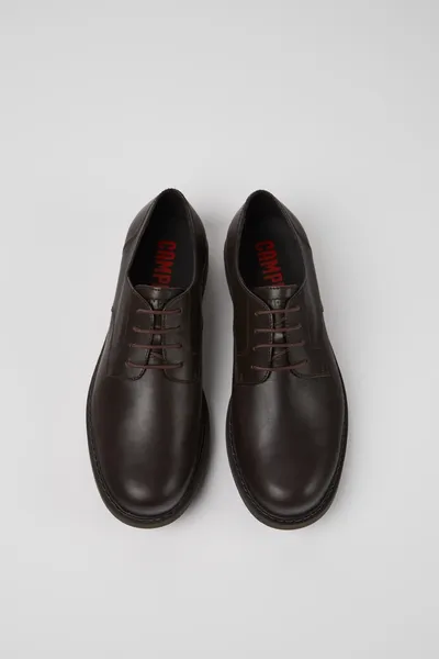 Neuman Brown Formal Shoes for Men - Autumn / Winter collection - Image 3