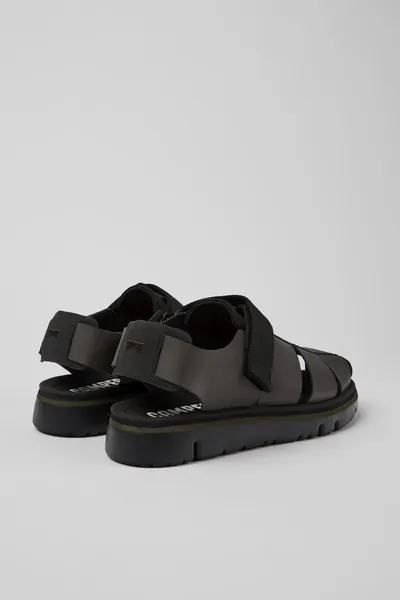 oruga Brown Sandals for Men - Autumn / Winter collection - Image 2