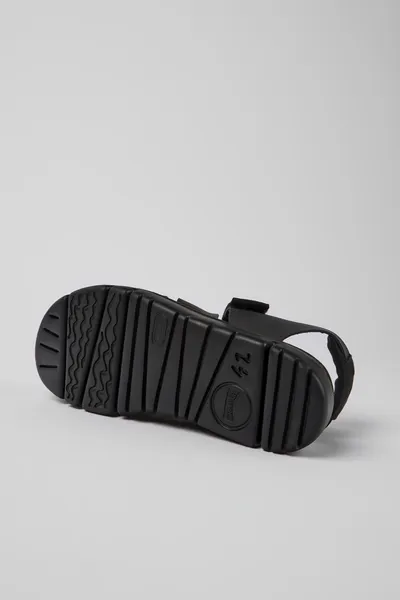 oruga Black Sandals for Men - Autumn / Winter collection - Image 4