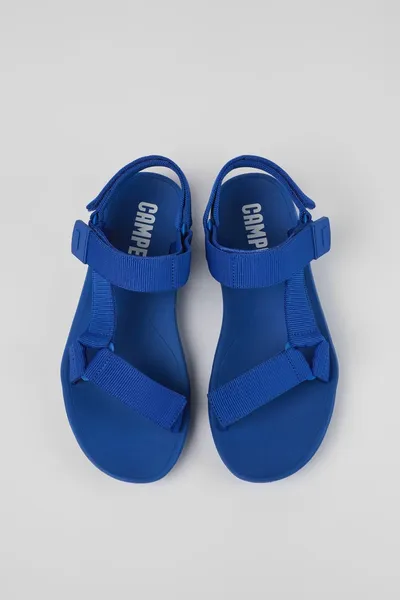 match Blue Sandals for Men - Autumn / Winter collection - Image 3