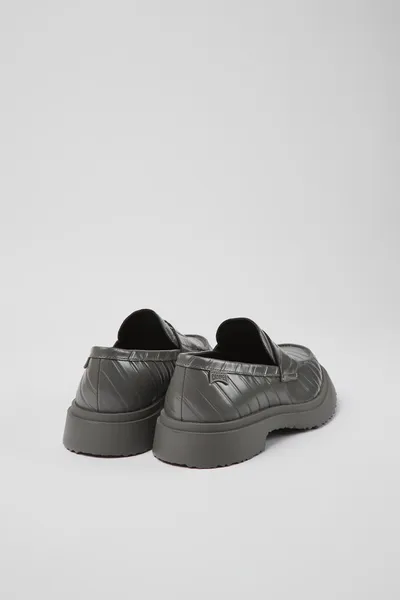 Twins Grey Formal Shoes for Men - Autumn / Winter collection - Image 3