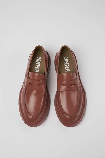 Walden Red Formal Shoes for Men - Autumn / Winter collection - Image 3