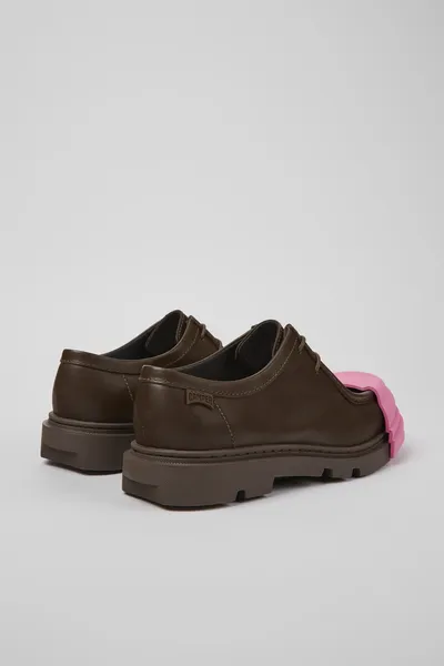 Junction Brown Formal Shoes for Men - Autumn / Winter collection - Image 2