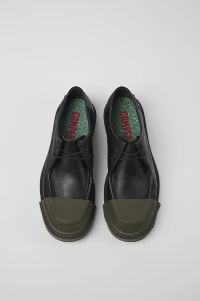 Junction Black Formal Shoes for Men - Autumn / Winter collection - Image 3