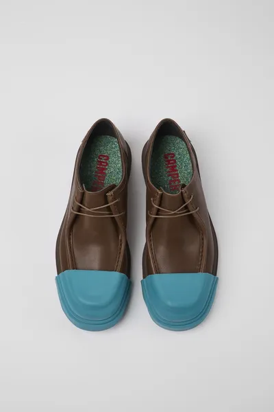 Junction Brown Formal Shoes for Men - Autumn / Winter collection - Image 3