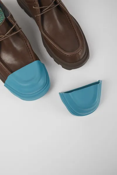 Junction Brown Formal Shoes for Men - Autumn / Winter collection - Image 5