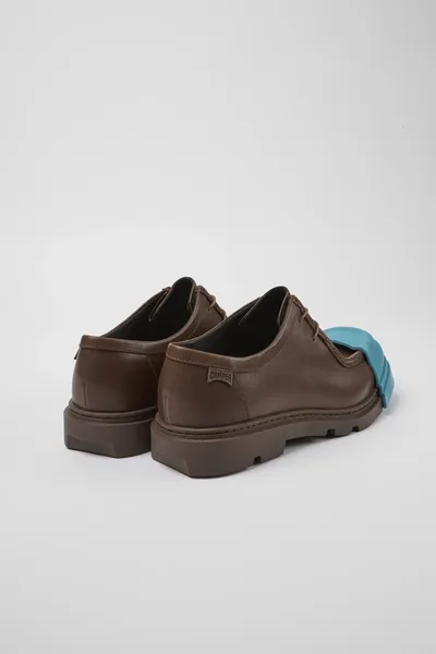 Junction Brown Formal Shoes for Men - Autumn / Winter collection - Image 2