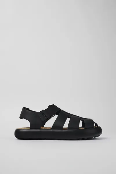 Pelotas Black Sandals for Men - Autumn / Winter collection