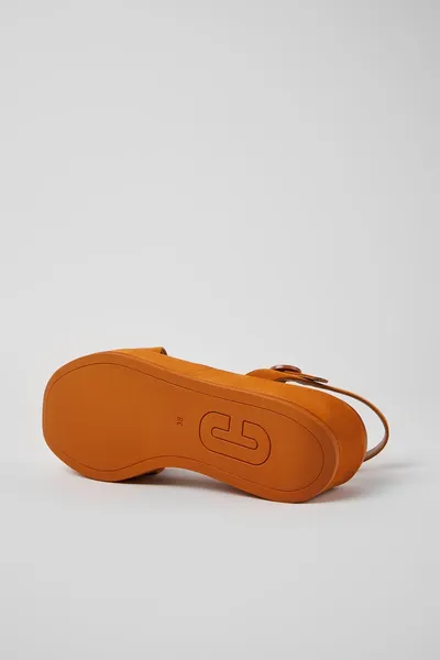 Misia Brown Sandals for Women - Autumn / Winter collection - Image 4