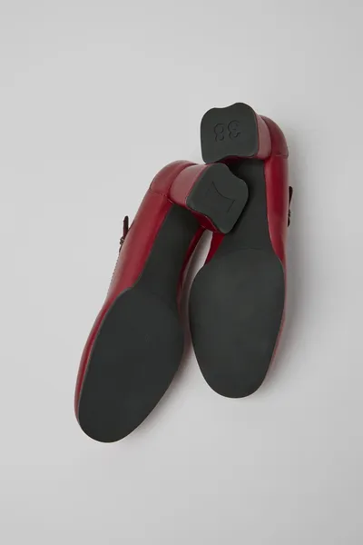 katie Red Formal Shoes for Women - Autumn / Winter collection - Image 4