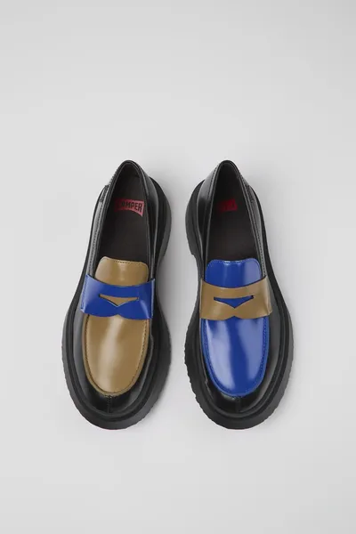 Twins Multicolor Formal Shoes for Women - Autumn / Winter collection - Image 3