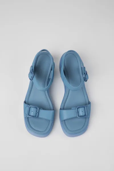 Kaah Blue Sandals for Women - Autumn / Winter collection - Image 3