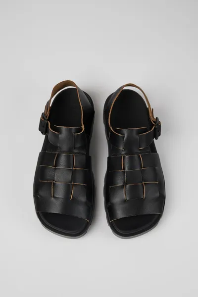 Brutus Black Sandals for Women - Autumn / Winter collection - Image 3