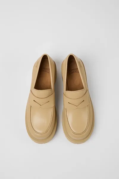 Milah Beige Formal Shoes for Women - Autumn / Winter collection - Image 3