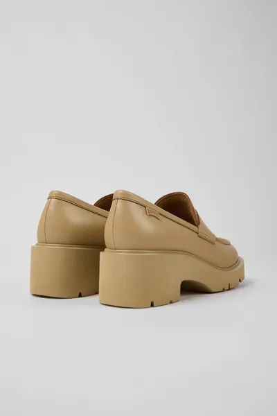 Milah Beige Formal Shoes for Women - Autumn / Winter collection - Image 2