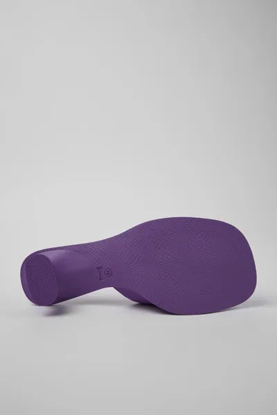 Dina Purple Sandals for Women - Autumn / Winter collection - Image 4