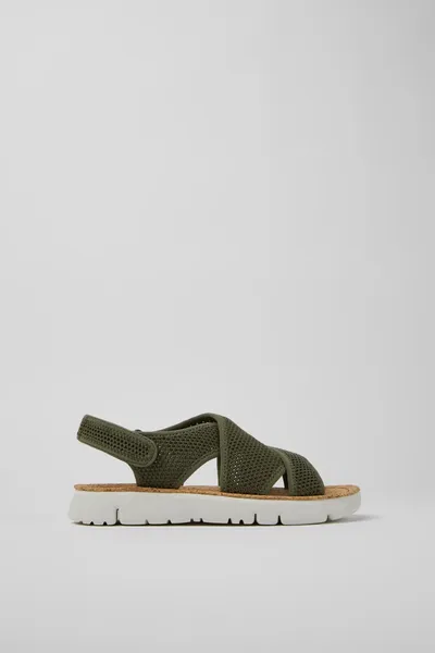 oruga Green Sandals for Women - Autumn / Winter collection