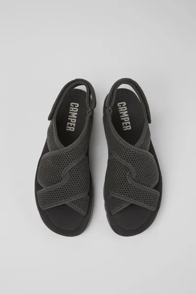 oruga Grey Sandals for Women - Autumn / Winter collection - Image 3