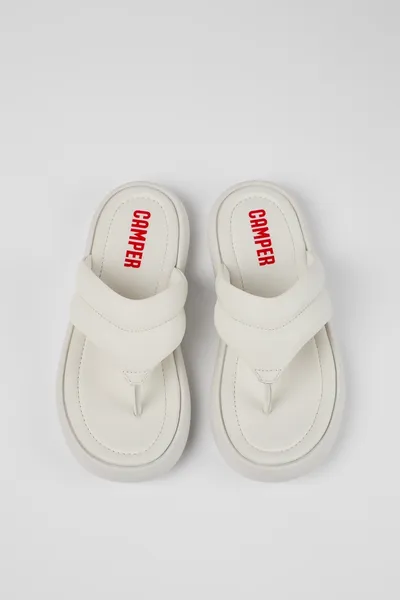 Pelotas White Sandals for Women - Autumn / Winter collection - Image 3