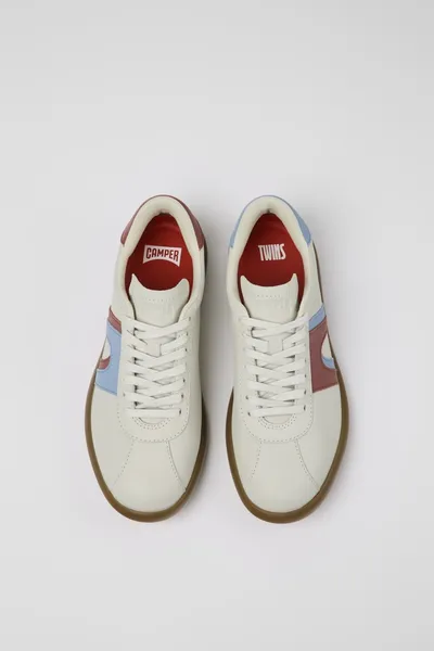 Twins White Sneakers for Women - Autumn / Winter collection - Image 3