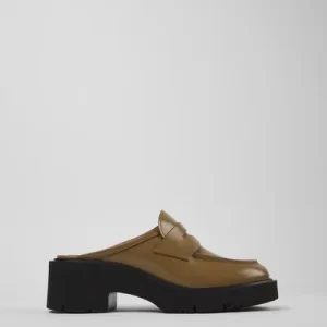 Milah Brown Clogs for Women - Autumn / Winter collection