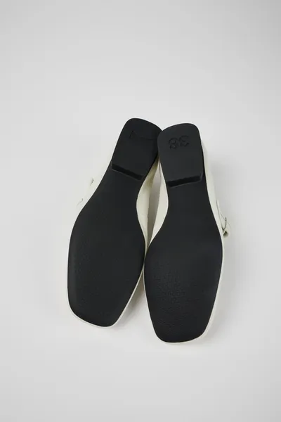 Casi Casi White Formal Shoes for Women - Autumn / Winter collection - Image 4
