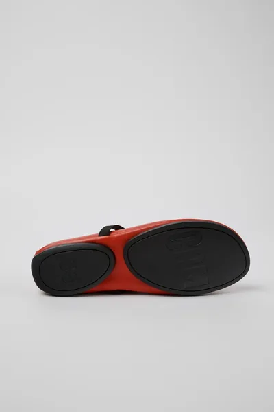 Right Red Ballerinas for Women - Autumn / Winter collection - Image 4