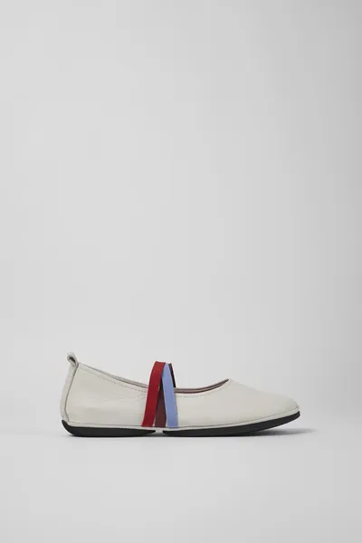Twins White Ballerinas for Women - Autumn / Winter collection