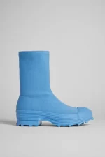 Tracktori Blue Ankle Boots for Men - Autumn / Winter collection
