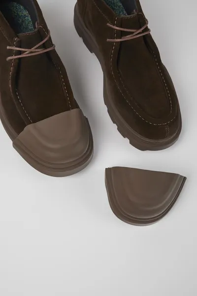 Junction Brown Ankle Boots for Men - Autumn / Winter collection - Image 5