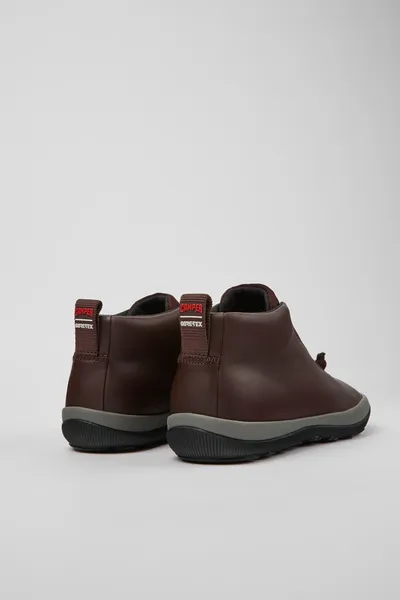 Peu Burgundy Ankle Boots for Women - Autumn / Winter collection - Image 2