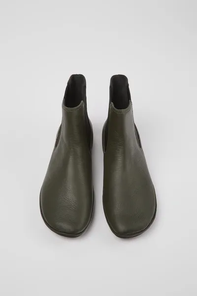 Right Green Ankle Boots for Women - Autumn / Winter collection - Image 3