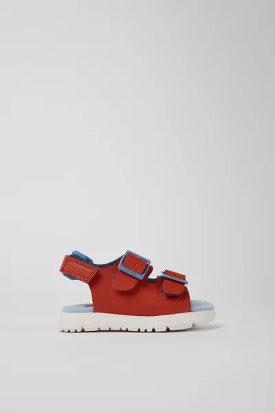 oruga Red Sandals for Kids - Autumn / Winter collection