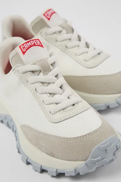 Drift Trail White Sneakers for Kids - Autumn / Winter collection - Image 2