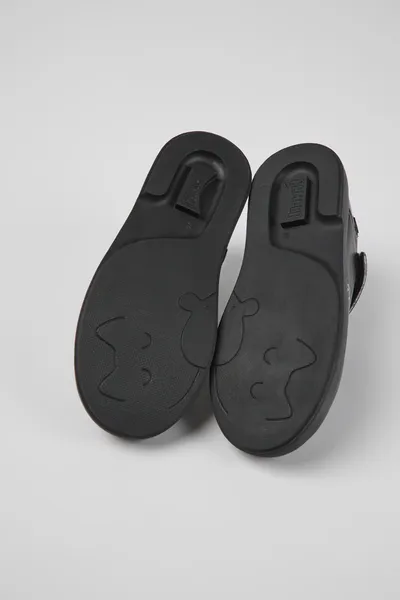 Twins Black Ballerinas for Kids - Autumn / Winter collection - Image 4