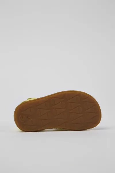 Twins Yellow Sandals for Kids - Autumn / Winter collection - Image 4