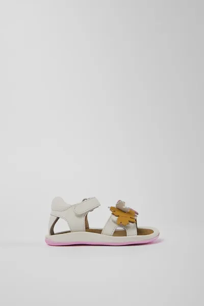 Twins White Sandals for Kids - Autumn / Winter collection